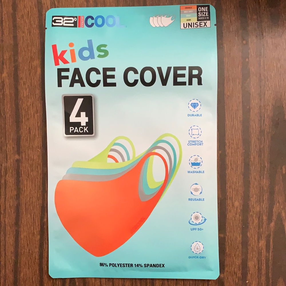 32 degree cool kids face mask